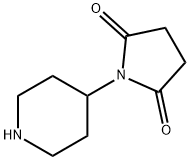 1-(哌啶-4-基)吡咯烷-2,5-二酮 结构式