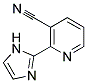 2-(1H-Imidazol-2-yl)-nicotinonitrile 结构式