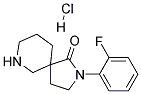 2-(2-FLUOROPHENYL)-2,7-DIAZASPIRO[4.5]DECAN-1-ONE HYDROCHLORIDE 结构式