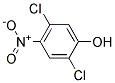 2,5-二氯-4-硝基苯酚 结构式