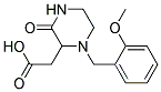 [1-(2-METHOXY-BENZYL)-3-OXO-PIPERAZIN-2-YL]-ACETIC ACID 结构式