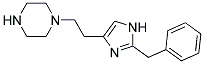 1-[2-(2-Benzyl-1H-imidazol-4-yl)-ethyl]-piperazine 结构式