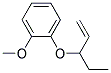 1-(1-ETHYL-ALLYLOXY)-2-METHOXY-BENZENE 结构式