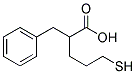 2-BENZYL-5-MERCAPTO-PENTANOIC ACID 结构式