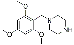 1-(2,4,6-Trimethoxy-benzyl)-piperazine 结构式