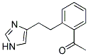1-[2-[2-(1H-IMIDAZOL-4-YL)-ETHYL]-PHENYL]-ETHANONE 结构式