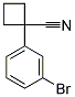 1-(3-Bromophenyl)-cyclobutanecarbonitrile 结构式