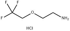 2-(2,2,2-三氟乙氧基)乙胺盐酸盐 结构式