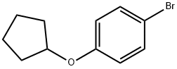 1-溴-4-(环戊基氧基)苯 结构式