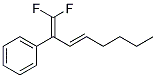 (1-DIFLUOROMETHYLENE-HEPT-2-ENYL)BENZENE 结构式
