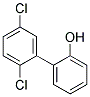 2',5'-DICHLORO-2-BIPHENYLOL 结构式