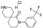 2-(3-(TRIFLUOROMETHYL)PHENYL)-2,9-DIAZASPIRO[5.5]UNDECAN-1-ONE HYDROCHLORIDE 结构式