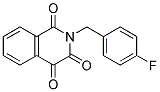 2-(4-FLUORO-BENZYL)-ISOQUINOLINE-1,3,4-TRIONE 结构式