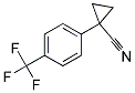 1-(4-TRIFLUOROMETHYL-PHENYL)-CYCLOPROPANECARBONITRILE 结构式