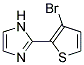 2-(3-BROMO-THIOPHEN-2-YL)-1H-IMIDAZOLE 结构式