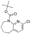 2-CHLORO-5,6,7,8-TETRAHYDRO-PYRIDO[2,3-B]AZEPINE-9-CARBOXYLIC ACID TERT-BUTYL ESTER 结构式