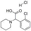 (2-Chloro-phenyl)-piperidin-1-yl-acetic acid hydrochloride 结构式