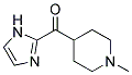 (1H-IMIDAZOL-2-YL)(1-METHYL-4-PIPERIDINYL)METHANONE 结构式