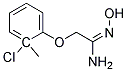 2-(2-CHLORO-2-METHYLPHENOXY)-1-(HYDROXYIMINO)ETHYLAMINE 结构式