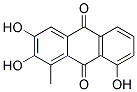 1-METHYL-2,3,8-TRIHYDROXY ANTHRAQUINONE 结构式