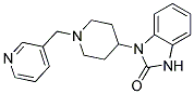 1-[1-(PYRIDIN-3-YLMETHYL)PIPERIDIN-4-YL]-1,3-DIHYDRO-2H-BENZIMIDAZOL-2-ONE 结构式