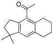 1-(2,3,5,6,7,8-hexahydro-1,1-dimethyl-1H-benz[f]inden-4-yl)ethan-1-one  结构式