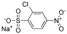 2-氯-4-硝基苯磺酸钠盐 结构式