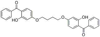 1,4-Bis(4-Benzoyl-3-Hydroxy-Phenoxy)Butane 结构式