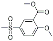 2-Methoxy-5-Methane Sulfonyl Benzoic Acid Methyl Ester 结构式