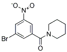 1-(3-Bromo-5-nitrobenzoyl)piperidine 结构式