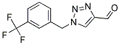 1-[3-(Trifluoromethyl)benzyl]-1H-1,2,3-triazole-4-carboxaldehyde 结构式