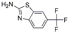 2-Amino-6-(trifluoromethyl)-1,3-benzothiazole 结构式