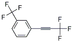 2,5-bis(trifluoromethyl)phenylacetylene 结构式