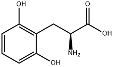 2,6-DIHYDROXY-DL-PHENYLALANINE 结构式