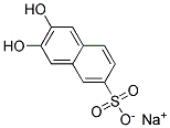 2,3-Dihydroxynaphthalene-6-Sulfonate-sodium salt 结构式