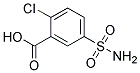 2-Chlorobenzoic Acid-5-Sulfonamide 结构式