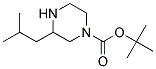 1-BOC-3-异丁基哌嗪 结构式