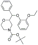 2-[(2-ETHOXY-PHENOXY)-PHENYL-METHYL]-MORPHOLINE-4-CARBOXYLIC ACID TERT-BUTYL ESTER 结构式