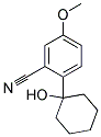 1-[Cyano-(4-Methoxyphenyl)]Cyclohexanol 结构式