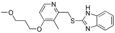 2-[[[4-(3-MethoxyPropoxy)-3-Methyl-2Pyridyl]Methyl]Thio]-1H-Benzimidazole 结构式