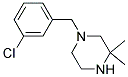 1-(3-Chlorobenzyl)-3,3-Dimethylpiperazine 结构式