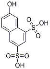 2-Hydroxy Naphthalene-6,8-Disulphonic Acid 结构式