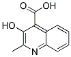 2-Methyl-3-Hydroxy Quinoline-4-Cyrboxylic Acid 结构式