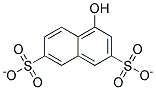 1-Naphthol-3,6-disulfonate 结构式