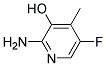 2-AMINO-3-HYDROXY-5-FLUORO-4-PICOLINE 结构式