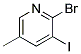 2-BROMO-3-IODO-5-PICOLINE 结构式