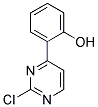 2-(2-Chloro-pyrimidin-4-yl)-phenol 结构式