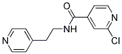 2-Chloro-N-(2-pyridin-4-yl-ethyl)-isonicotinamide 结构式
