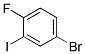 1-BROMO-4-FLUORO-3-IODOBENZENE 结构式