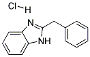 2-BENZYLBENZIMIDAZOLE HYDROCHLORIDE 结构式